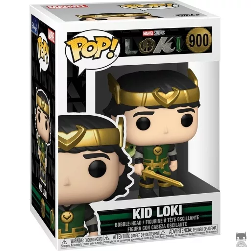 Figurine Funko POP Loki Enfant (Bobble head)