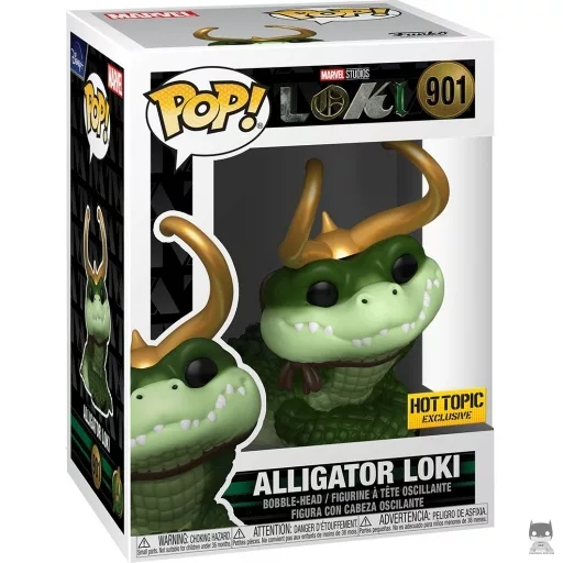 Figurine Funko POP Loki Alligator (Hot Topic)