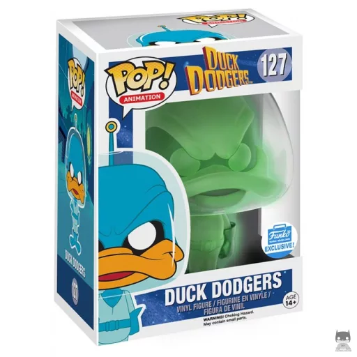 Figurine Funko POP Duck Dodgers (Vert) (Glow in the Dark)