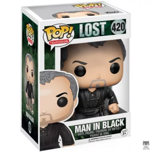 Figurine Funko POP L'Homme en Noir (Lost : Les Disparus)