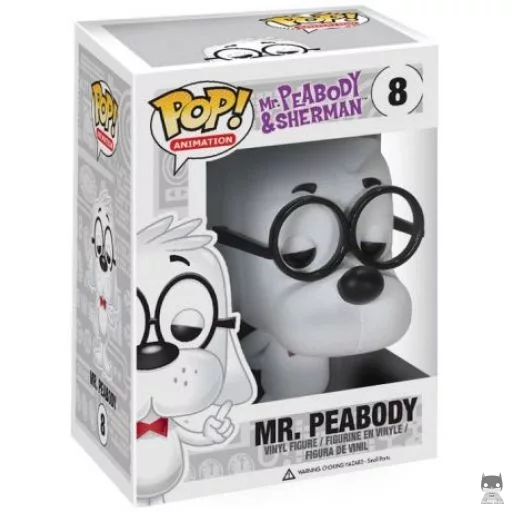Figurine Funko POP Mr. Peabody (M. Peabody et Sherman : Les Voyages dans le temps)
