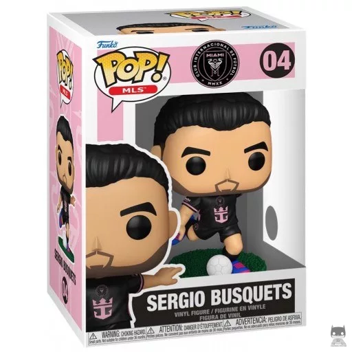 Figurine Funko POP Sergio Busquets (Major League Soccer (USA Football League)) (Pop! Vinyl)