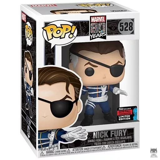 Figurine Funko POP Nick Fury (Marvel 80 Ans)