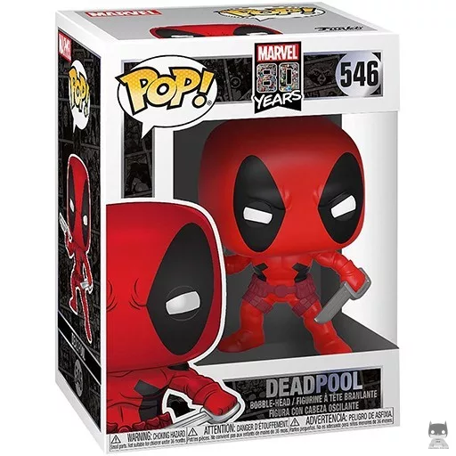 Figurine Funko POP Deadpool (Marvel 80 Ans)