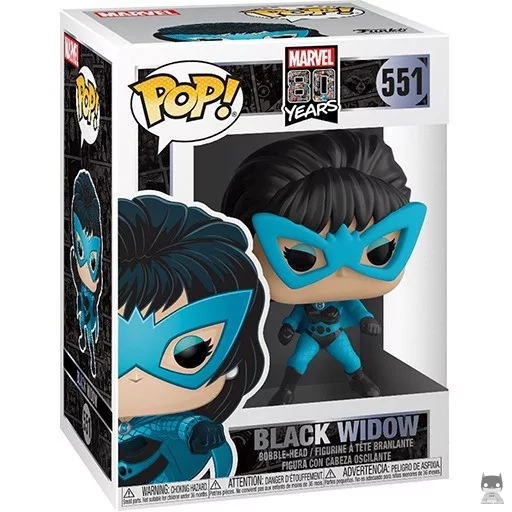 Figurine Funko POP Black Widow (Marvel 80 Ans)
