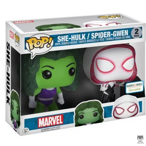 Figurine Funko POP She-Hulk & Spider Gwen (Pop! Vinyl)