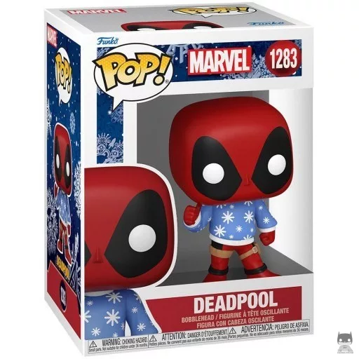 Figurine Funko POP Deadpool (Noël) (Marvel Comics)