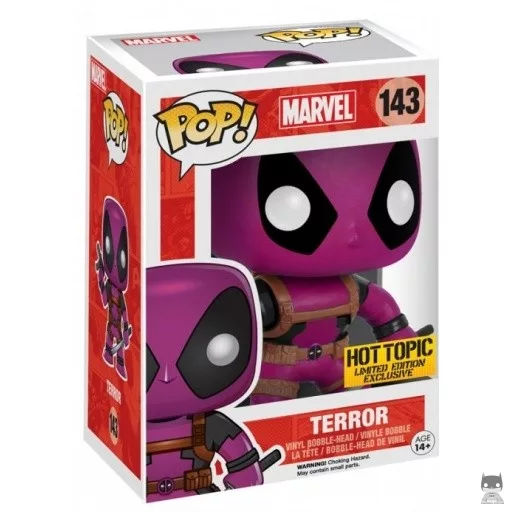 Figurine Funko POP Terror (Violet) (Deadpool)