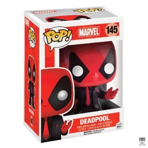 Figurine Funko POP Deadpool en Costume Cravate (Marvel Comics)
