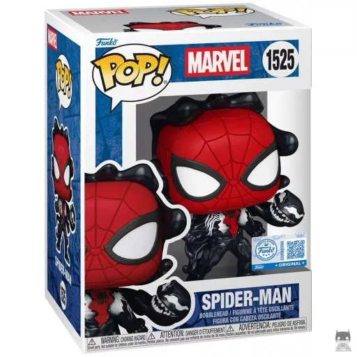 Figurine Funko POP Spider-Man (Liaison avec Symbiote) (Marvel Comics)