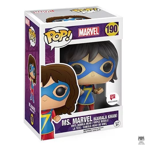 Figurine Funko POP Ms. Marvel (Kamala Khan) (Marvel Comics)