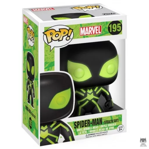 Figurine Funko POP Spider-Man (Combinaison d'Inflitration) (Marvel Comics)