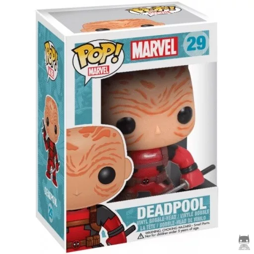 Figurine Funko POP Deadpool sans masque (Deadpool)