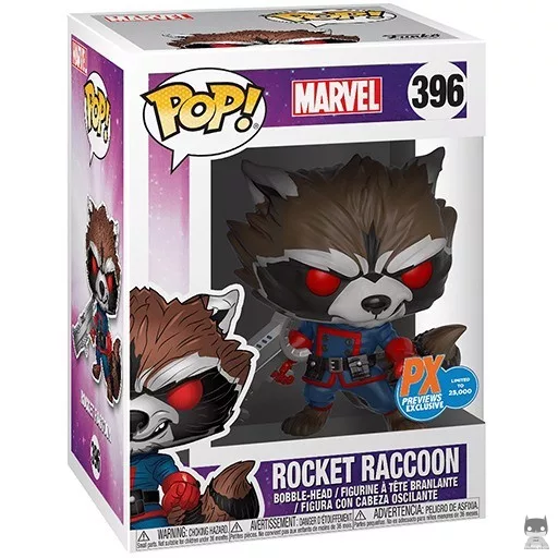 Figurine Funko POP Rocket Raccoon (Rocket Raccoon)