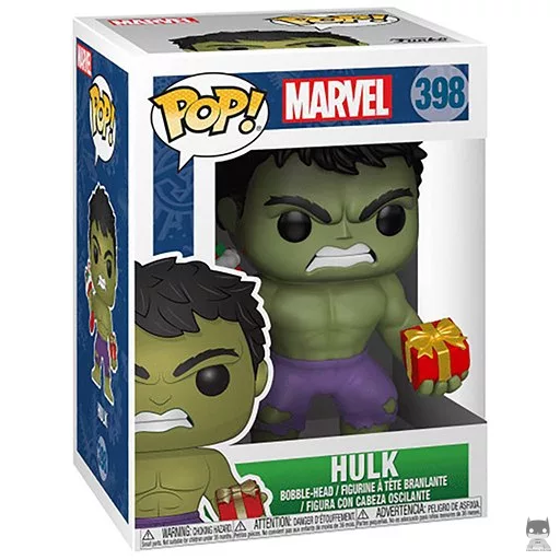 Figurine Funko POP Hulk (Noël) (Marvel Comics)