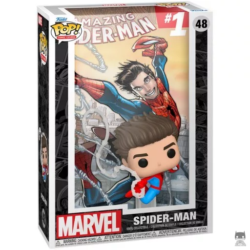 Figurine Funko POP The Amazing Spider-Man (Comic Cover #1) (Bobble head)