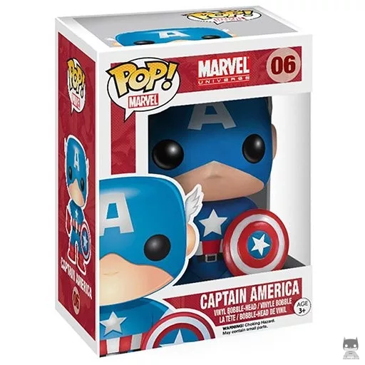 Figurine Funko POP Captain America (Captain America (Steve Rogers))