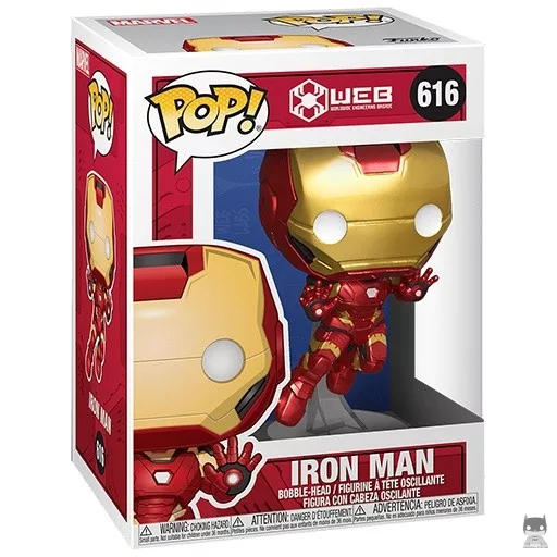Figurine Funko POP Iron Man (Metallic) (Iron Man (Tony Stark))