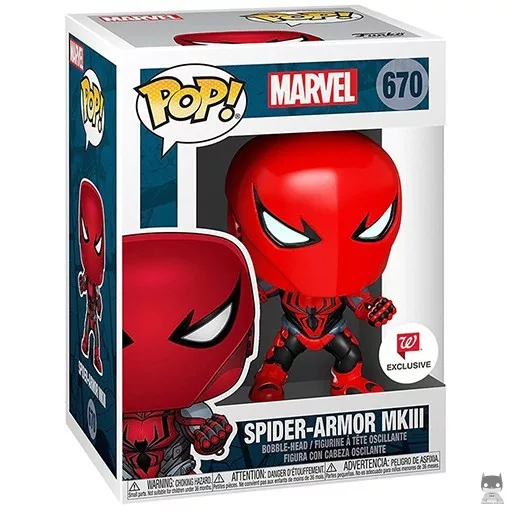 Figurine Funko POP Spider-Armor MKIII (Spider-Man (Peter Parker))