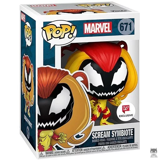 Figurine Funko POP Scream Symbiote (Marvel Comics)
