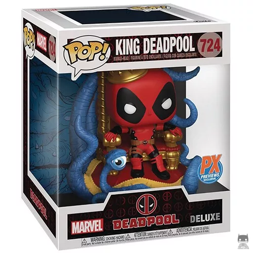 Figurine Funko POP Roi Deadpool (Supersized) (Deadpool)