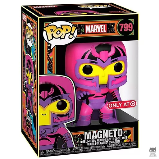 Figurine Funko POP Magneto (Black Light) (Marvel Comics)