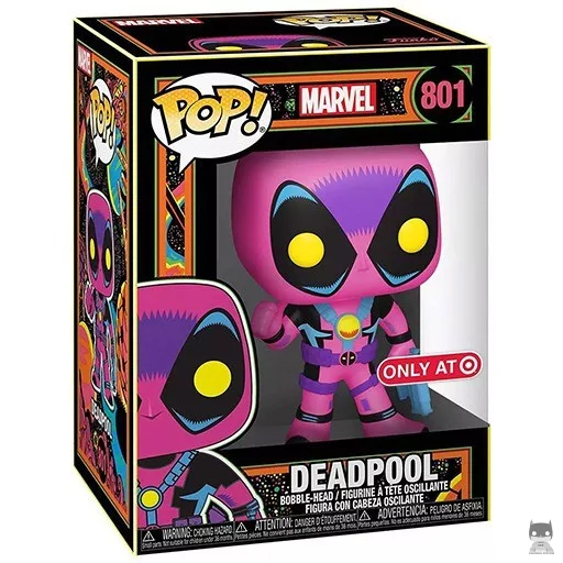 Figurine Funko POP Deadpool (Black Light) (Deadpool)