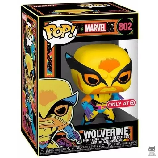 Figurine Funko POP Wolverine (Blacklight) (Marvel Comics)