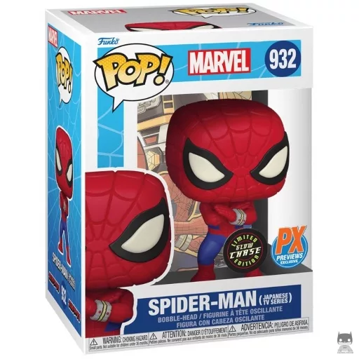 Figurine Funko POP Spider-Man (Série TV Japonaise) (Chase) (Spider-Man (Takuya Yamashiro))