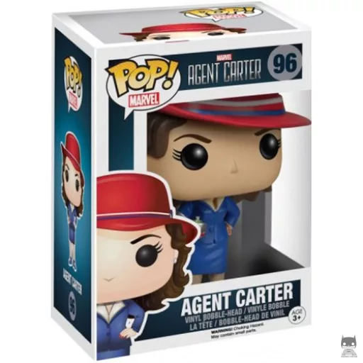 Figurine Funko POP Agent Peggy Carter (Bobble head)