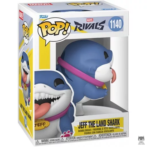 Figurine Funko POP Jeff le Requin Terrestre (Marvel Rivals)