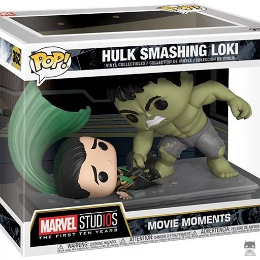 Figurine Funko POP Hulk smashing Loki (Marvel Studios)