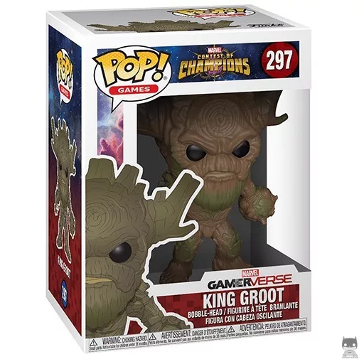 Figurine Funko POP King Groot (Marvel : Tournois des Champions)