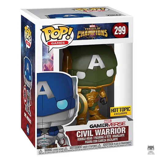 Figurine Funko POP Civil Warrior (Vert) (Glow in the Dark)