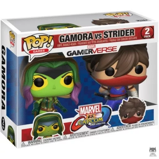 Figurine Funko POP Gamora vs Strider (Marvel vs. Capcom)