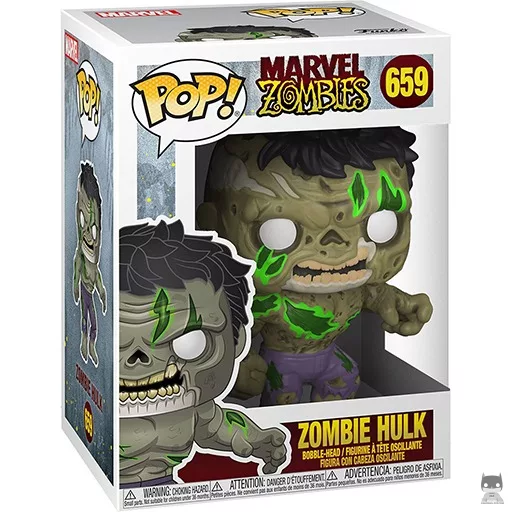 Figurine Funko POP Hulk Zombie (Bobble head)