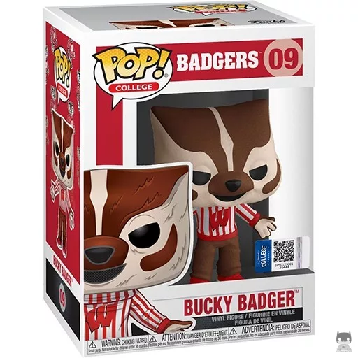 Figurine Funko POP Bucky Badger (Badgers) (Mascottes Universitaires)
