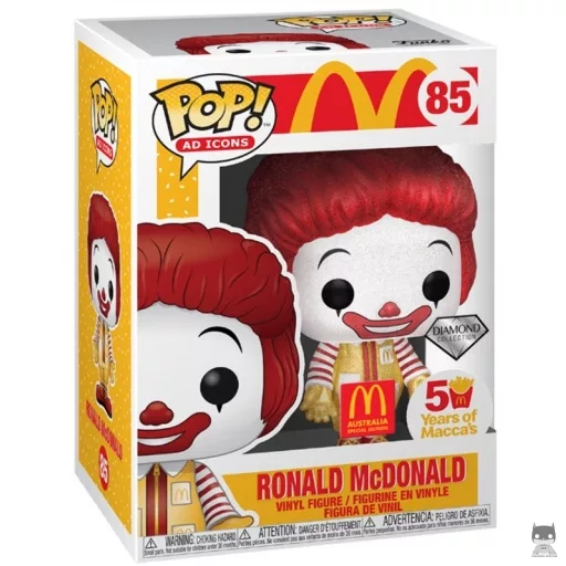 Figurine Funko POP Ronald McDonald (Diamond Glitter) (Pop! Vinyl)