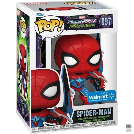 Figurine Funko POP Spider-Man (Mech Strike Monster Hunters)