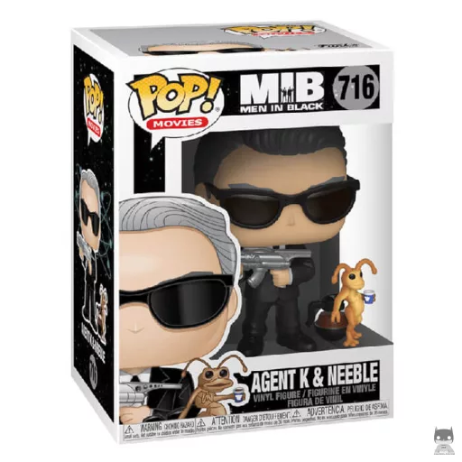 Figurine Funko POP Agent K et Neeble (Agent K)