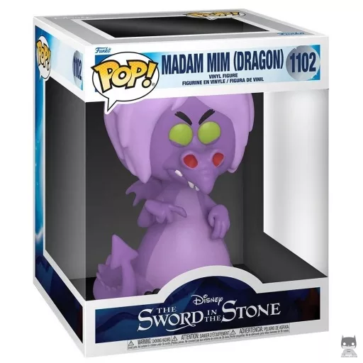 Figurine Funko POP Madame Mim Dragon (Supersized) (Merlin l'Enchanteur)