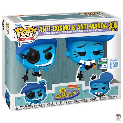 Figurine Funko POP Anti-Cosmo & Anti-Wanda (Mes Parrains sont Magiques)