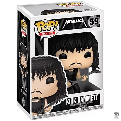 Figurine Funko POP Kirk Hammett (Metallica)