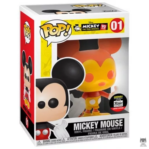 Figurine Funko POP Mickey Mouse (Orange & Jaune) (Exclusive)