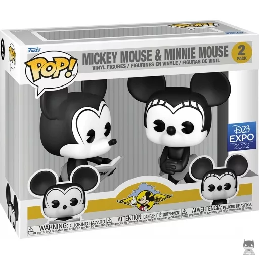 Figurine Funko POP Mickey Mouse & Minnie Mouse (Exclusive)