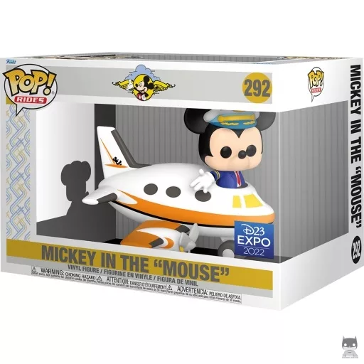 Figurine Funko POP Mickey dans l'avion (Mickey Mouse & ses Amis)