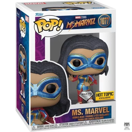 Figurine Funko POP Ms. Marvel (Diamond Glitter) (Glitter)