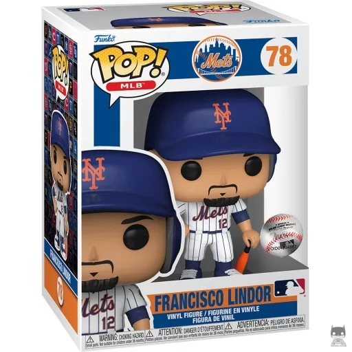 Figurine Funko POP Francisco Lindor (MLB : Ligue Majeure de Baseball)