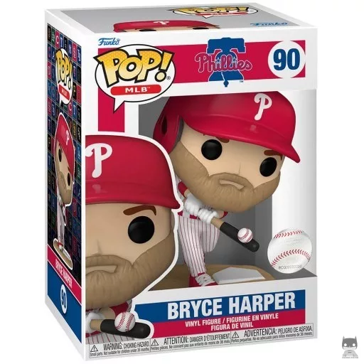 Figurine Funko POP Bryce Harper (MLB : Ligue Majeure de Baseball)