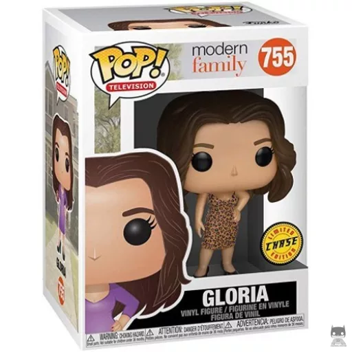 Figurine Funko POP Gloria (Imprimé Léopard) (Chase) (Modern Family)